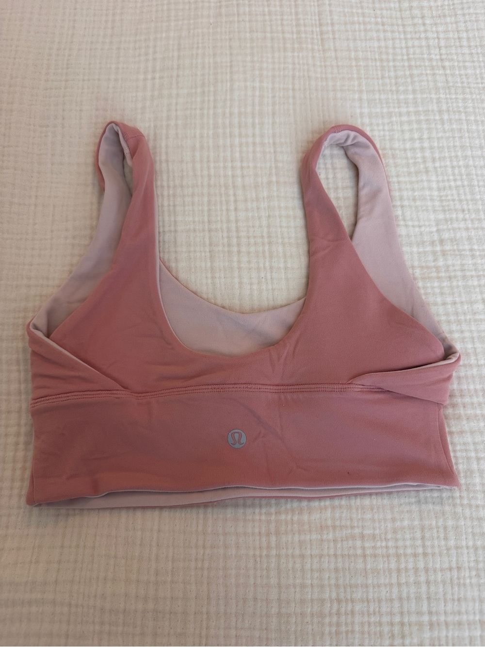 lululemon athletica Dusty Rose Sports Bra